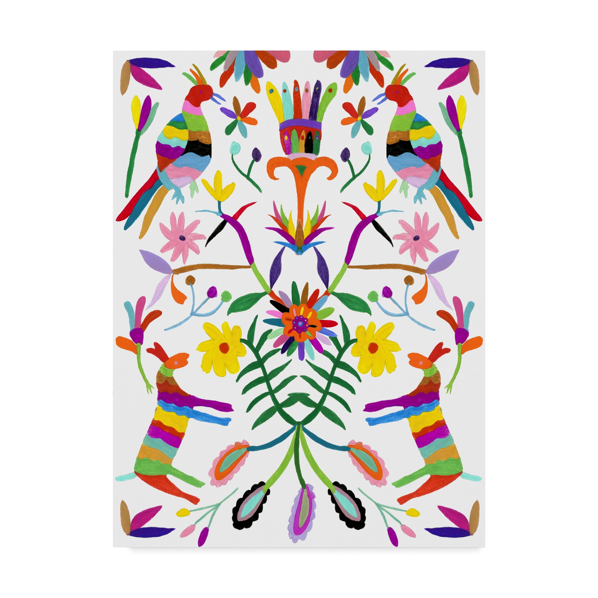 Trademark Fine Art 'Modern Otomi I' Canvas Art by Melissa Wang