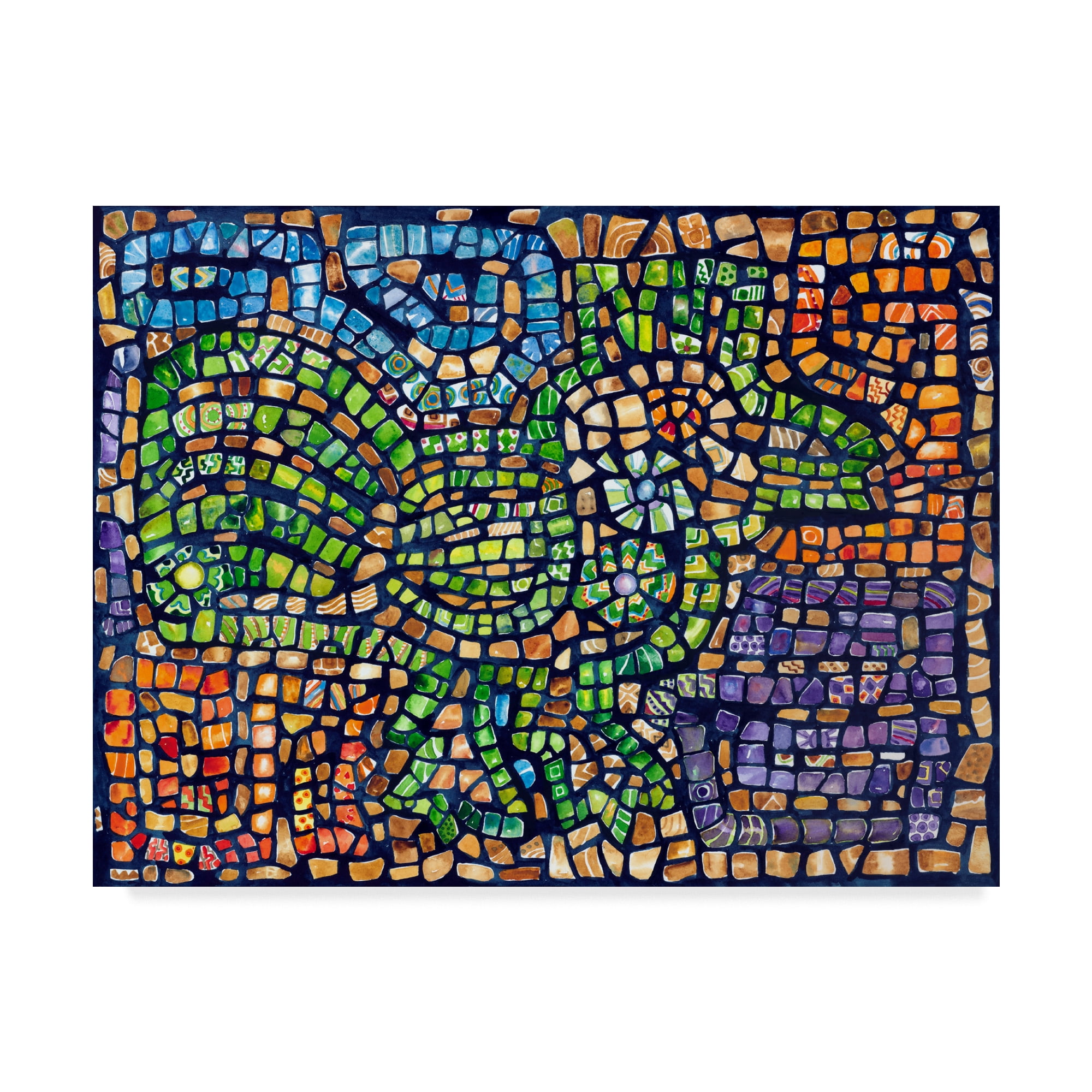 Trademark Fine Art 'Mola 2' Canvas Art by Charlsie Kelly