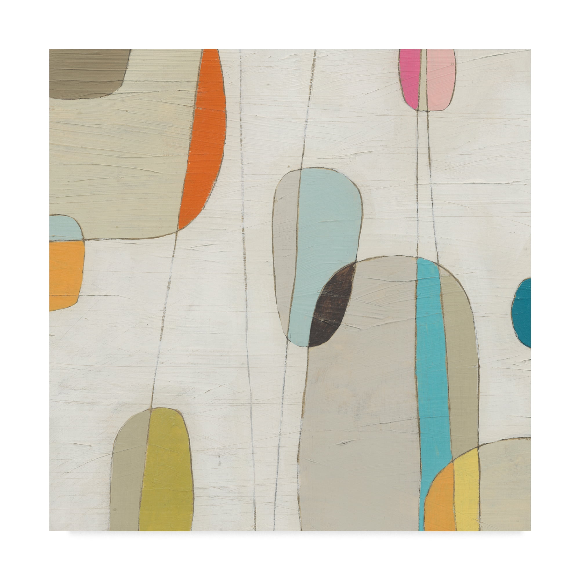 Trademark Fine Art 'Molecular Motion III' Canvas Art by June Erica Vess