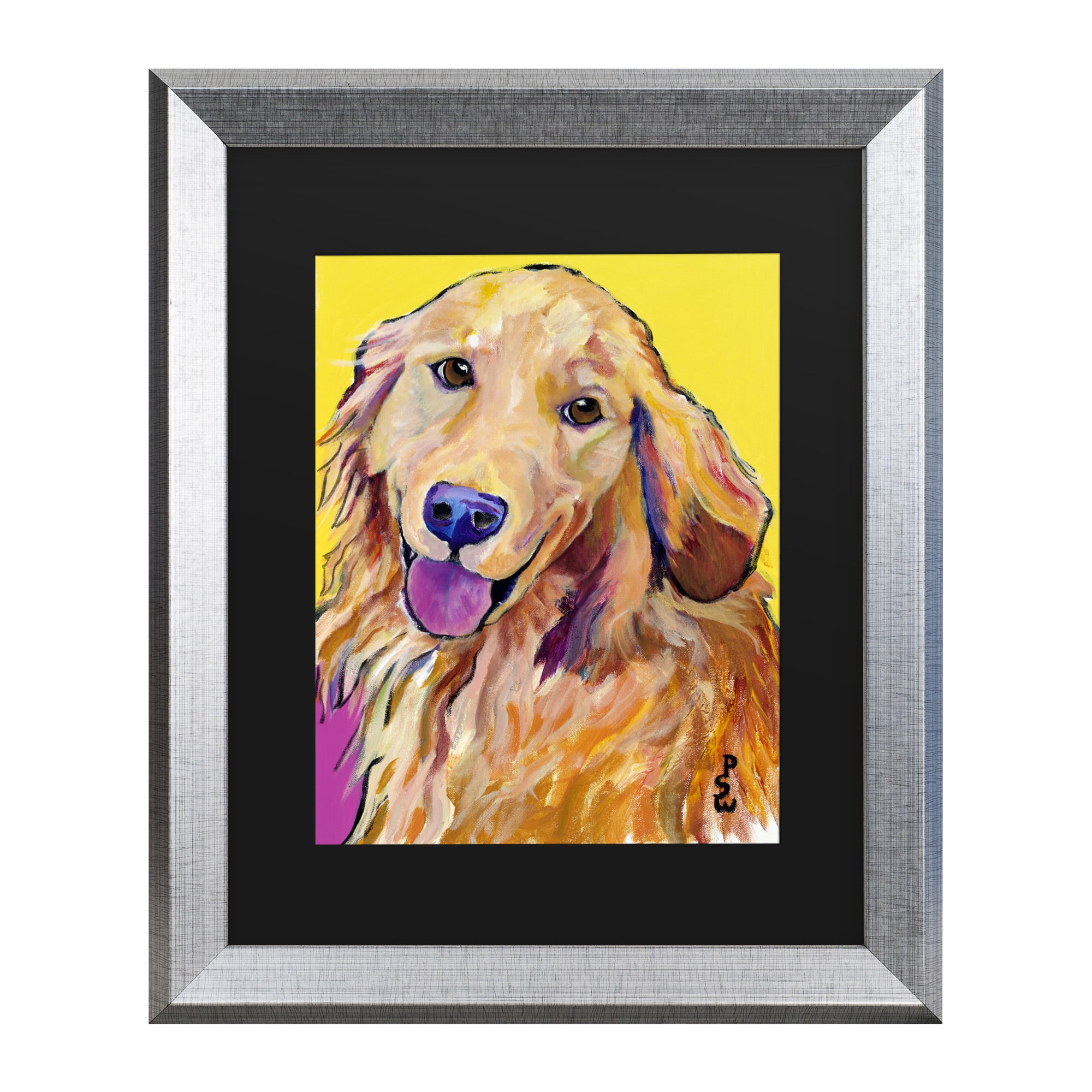 Trademark Fine Art 'Molly' Canvas Art by Pat Saunders-White