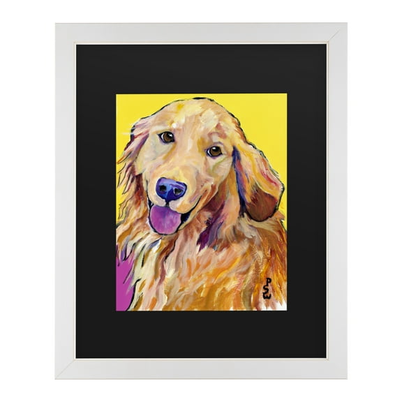 Trademark Fine Art 'Molly' Canvas Art by Pat Saunders-White