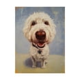 thumbnail image 1 of Trademark Fine Art 'Molly White Dog' Canvas Art by Lucia Hefferna, 1 of 3
