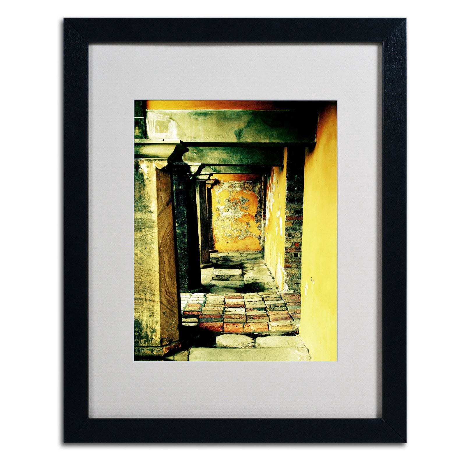 Trademark Fine Art "Moments in Time" Framed Canvas Art by Beata Czyzowska Young
