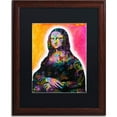 thumbnail image 1 of Trademark Fine Art "Mona Lisa" Canvas Art by Dean Russo, Black Matte, Wood Frame, 1 of 1