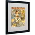 thumbnail image 1 of Trademark Fine Art 'Monaco-Monte Carlo' Matted Framed Art by Alphonse Mucha, 1 of 2