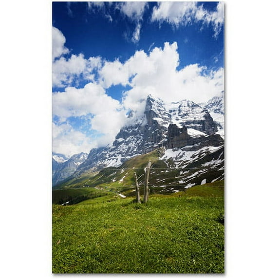 Trademark Fine Art "Monch Switzerland" Canvas Art by Philippe Sainte-Laudy