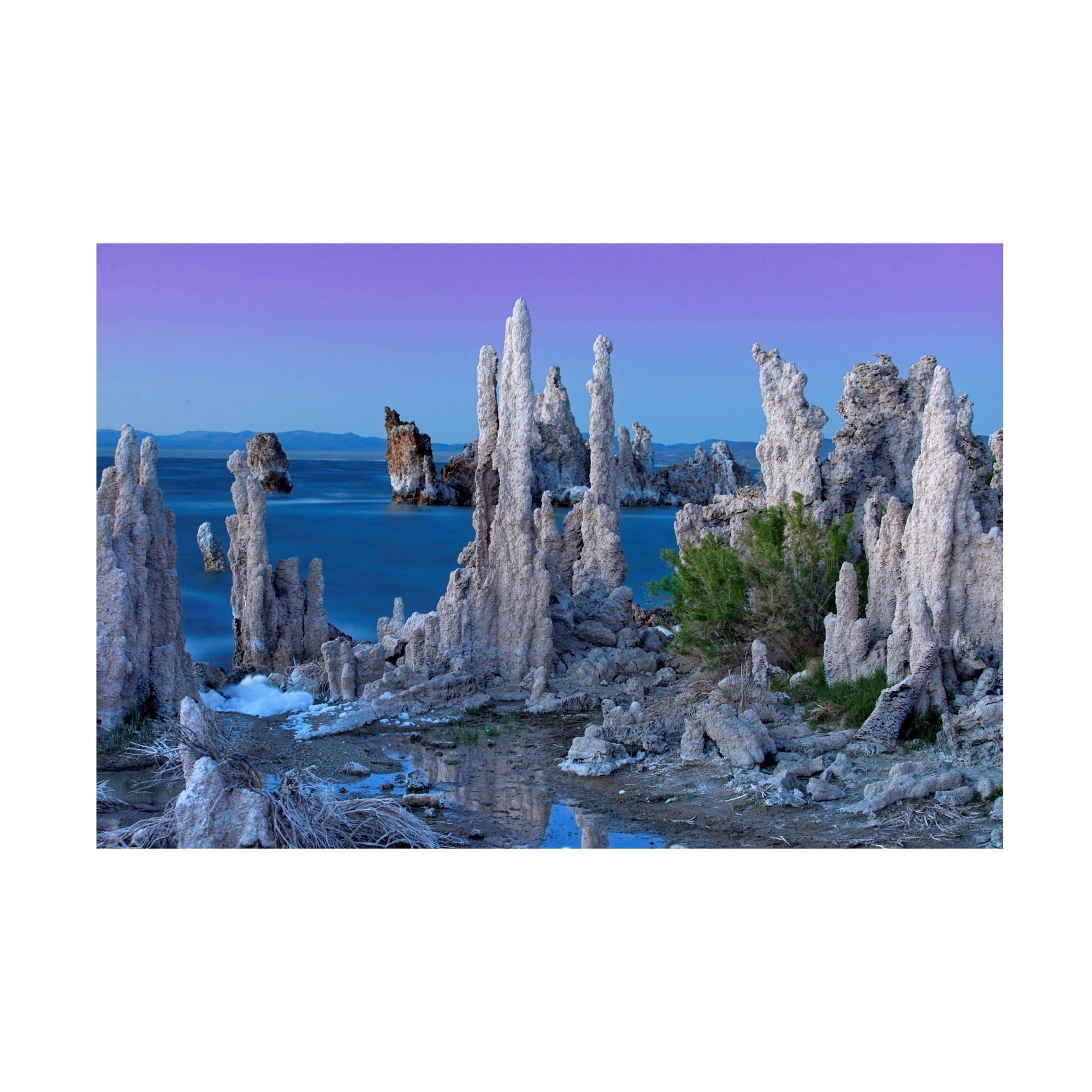 Trademark Fine Art 'Mono Lake Dusk' Canvas Art by Mike Jones Photo