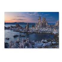 Trademark Fine Art 'Mono Lake South Tufa Dusk' Canvas Art by Mike Jones Photo