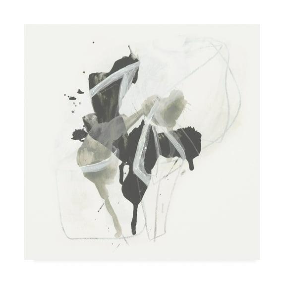 Trademark Fine Art 'Monochrome Missive II' Canvas Art by June Erica Vess
