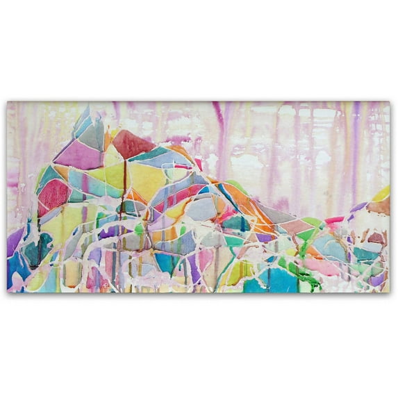 Trademark Fine Art "Monte Rosa" Canvas Art by Lauren Moss