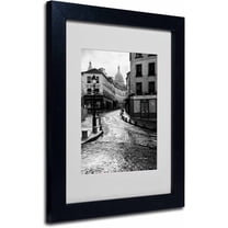 Trademark Fine Art "Montmartre" Framed Canvas Art by Chris Bliss