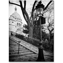 Trademark Fine Art "Montmartre France" Canvas Art by Philippe Hugonnard