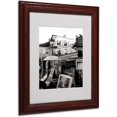 thumbnail image 1 of Trademark Fine Art 'Montmartre' Matted Framed Art by Kathy Yates, 1 of 2