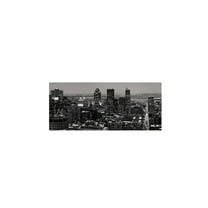 Trademark Fine Art "Montreal City" Canvas Art by Pierre Leclerc