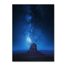 Trademark Fine Art 'Monument Milkyway' Canvas Art by Juan Pablo De