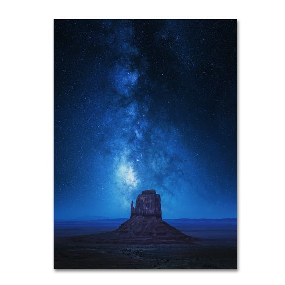 Trademark Fine Art 'Monument Milkyway' Canvas Art by Juan Pablo De
