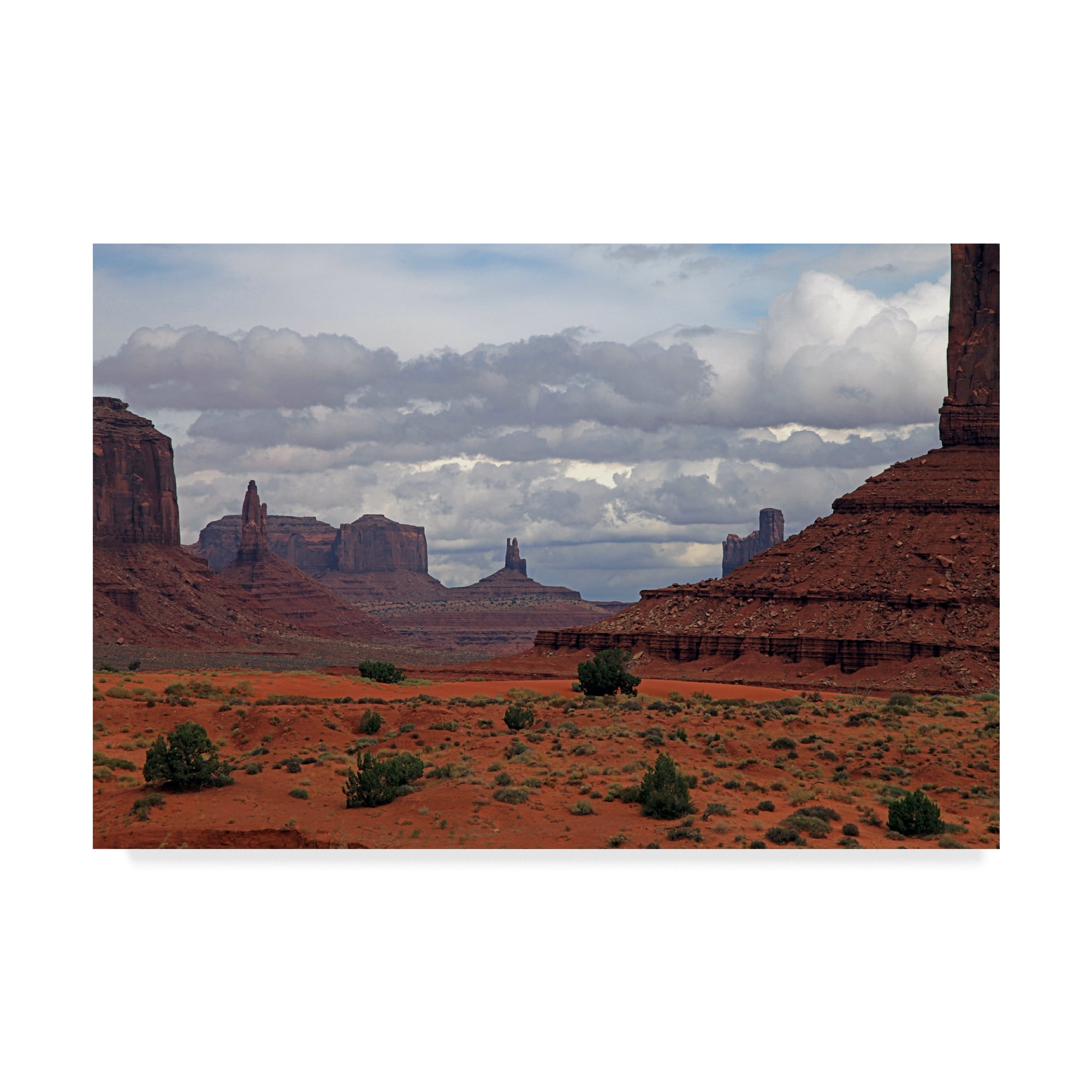 Trademark Fine Art 'Monument Valley III' Canvas Art by J.D. Mcfarlan