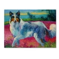 thumbnail image 1 of Trademark Fine Art 'Mony Collie' Canvas Art by Marion Rose, 1 of 3