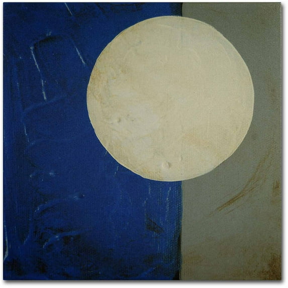 Trademark Fine Art "Moon Rotation" Canvas Art by Nicole Dietz