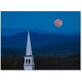 thumbnail image 1 of Trademark Fine Art "Moon over Vermont" Canvas Art by Michael Blanchette Photography, 1 of 4