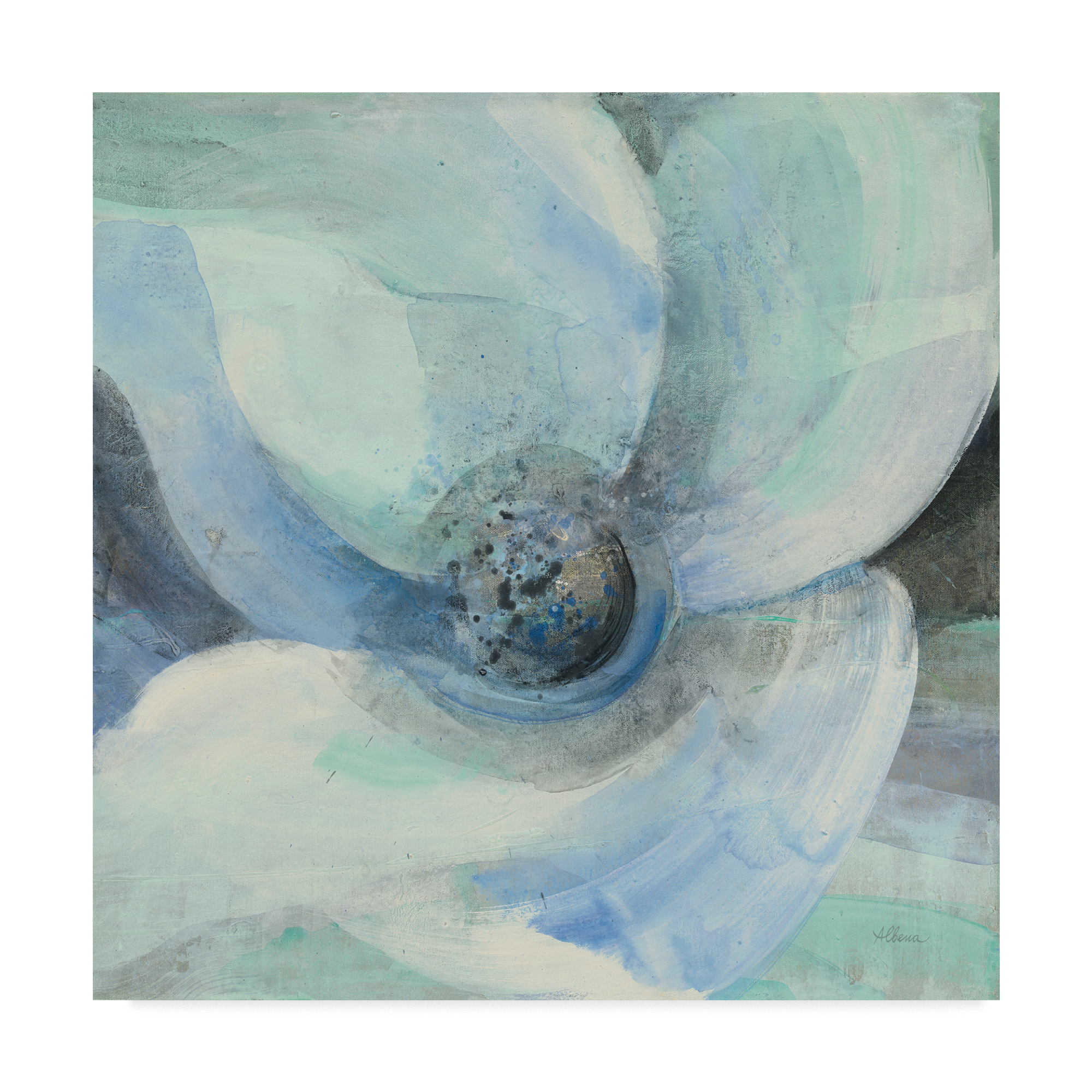 Trademark Fine Art 'Moonlight Magnolia II' Canvas Art by Albena Hristova