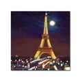 thumbnail image 1 of Trademark Fine Art 'Moonlight Over Paris' Canvas Art by Susan Rios, 1 of 3