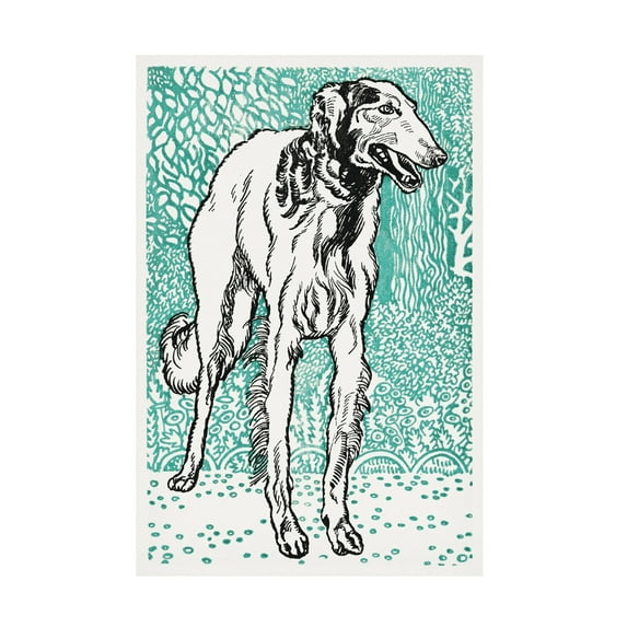 Trademark Fine Art Moriz Jung Jung's Dogs I Canvas Wall Art