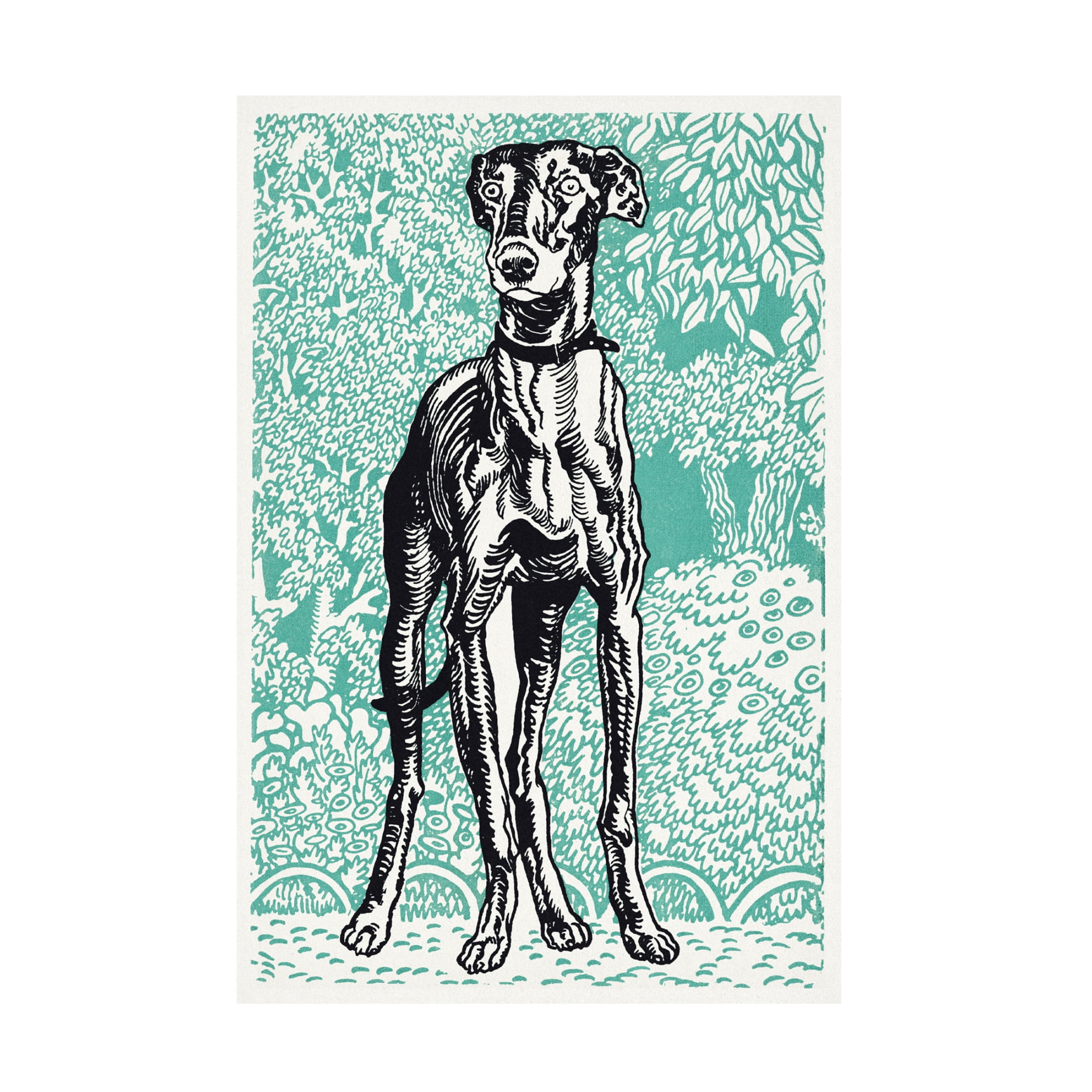 Trademark Fine Art Moriz Jung Jung's Dogs II Canvas Wall Art