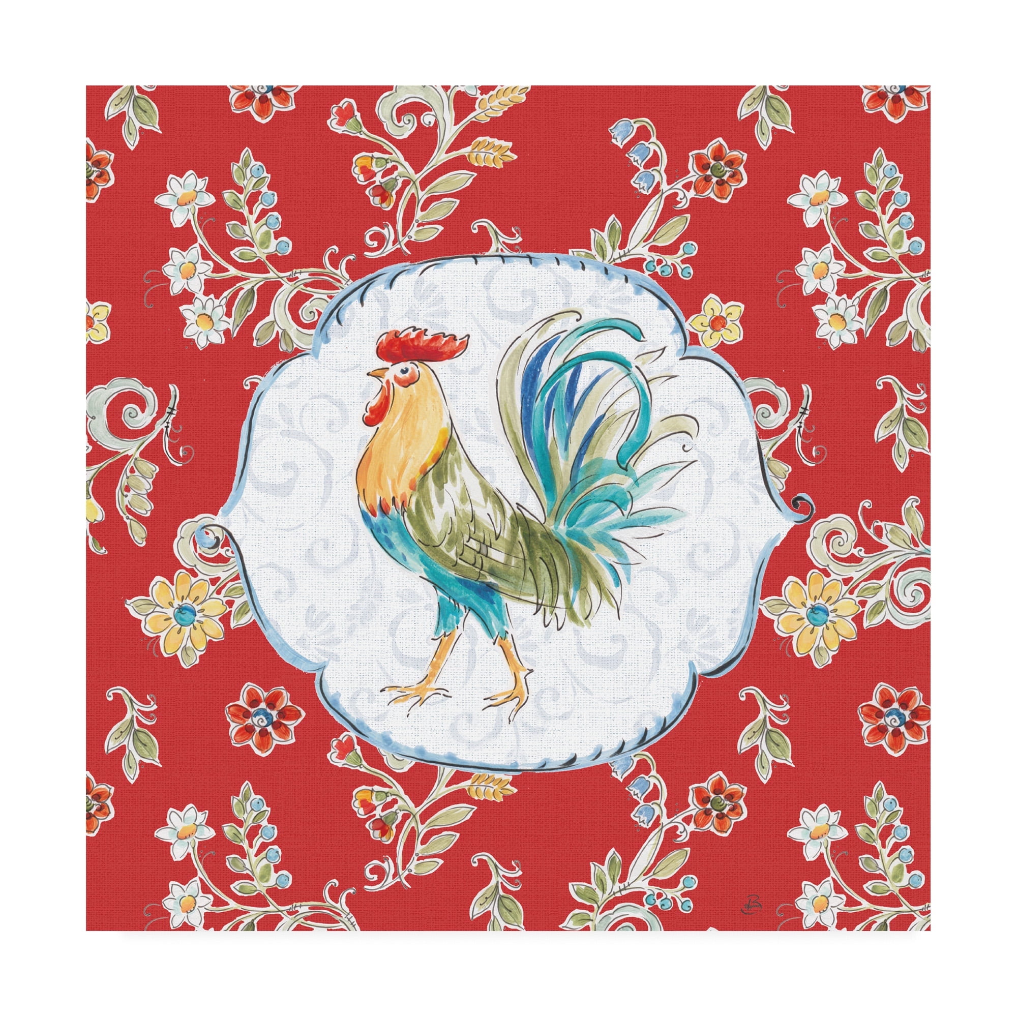 Trademark Fine Art 'Morning Bloom III' Canvas Art by Daphne Brissonnet
