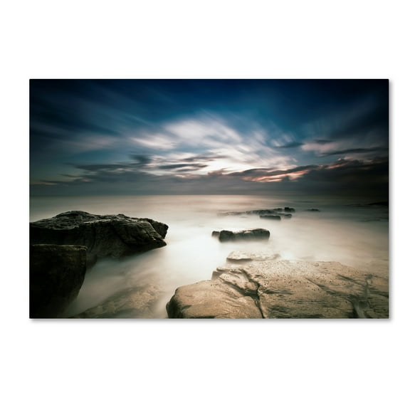 Trademark Fine Art 'Morning Breaks' Canvas Art by Mel Brackstone