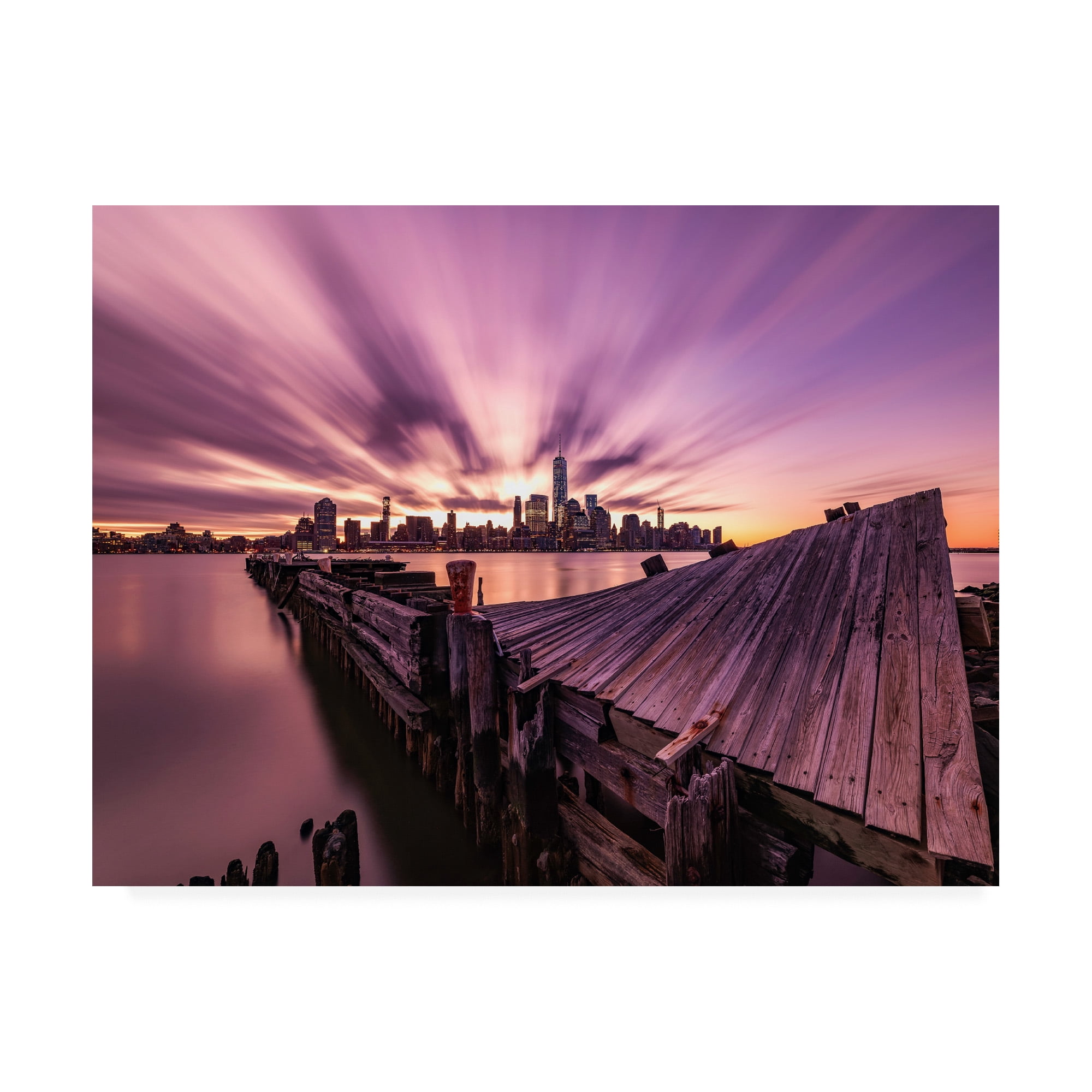 Trademark Fine Art 'Morning Explosion' Canvas Art by Bruce Gett