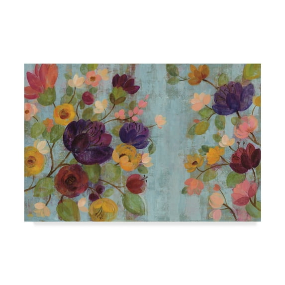 Trademark Fine Art 'Morning Floral' Canvas Art by Silvia Vassileva