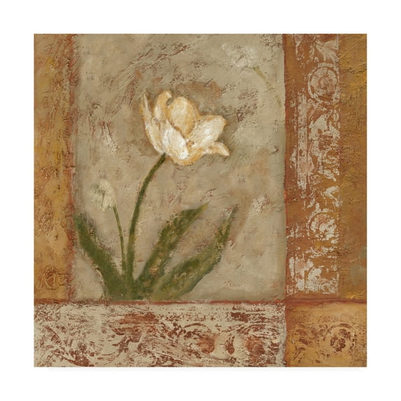 Trademark Fine Art 'Morning Floral I' Canvas Art by Judi Bagnato