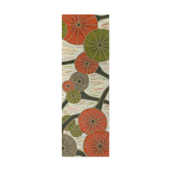 Trademark Fine Art 'Morning Glories III' Canvas Art by Karen Deans