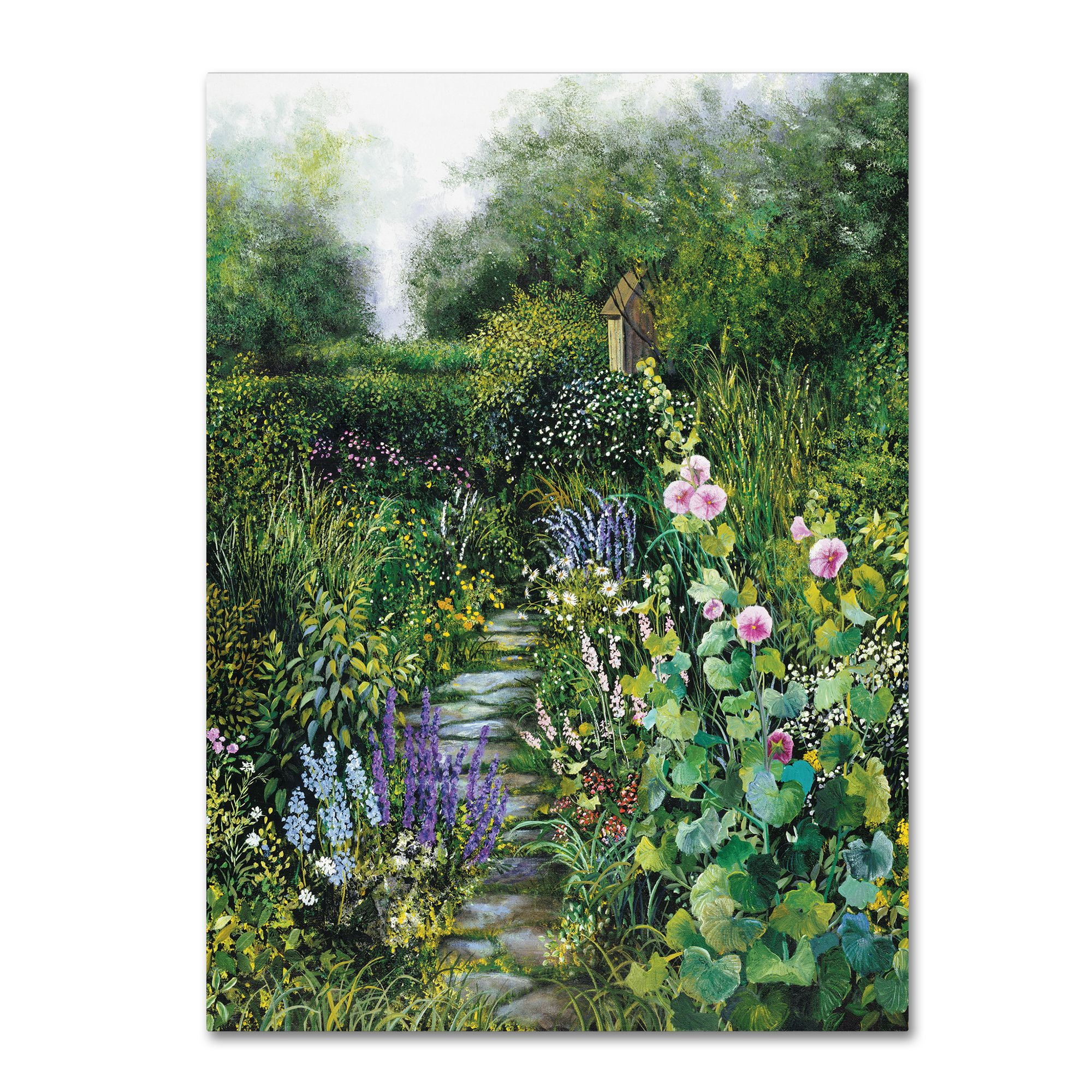 Trademark Fine Art 'Morning Mist' Canvas Art by Susan Rios