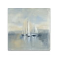 thumbnail image 1 of Trademark Fine Art 'Morning Sail I Blue' Canvas Art by Silvia Vassileva, 1 of 3