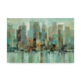 thumbnail image 1 of Trademark Fine Art 'Morning Skyline Reflections' Canvas Art by Silvia Vassileva, 1 of 3
