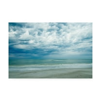 Trademark Fine Art 'Morning at the Beach' Canvas Art by Chuck Burdic