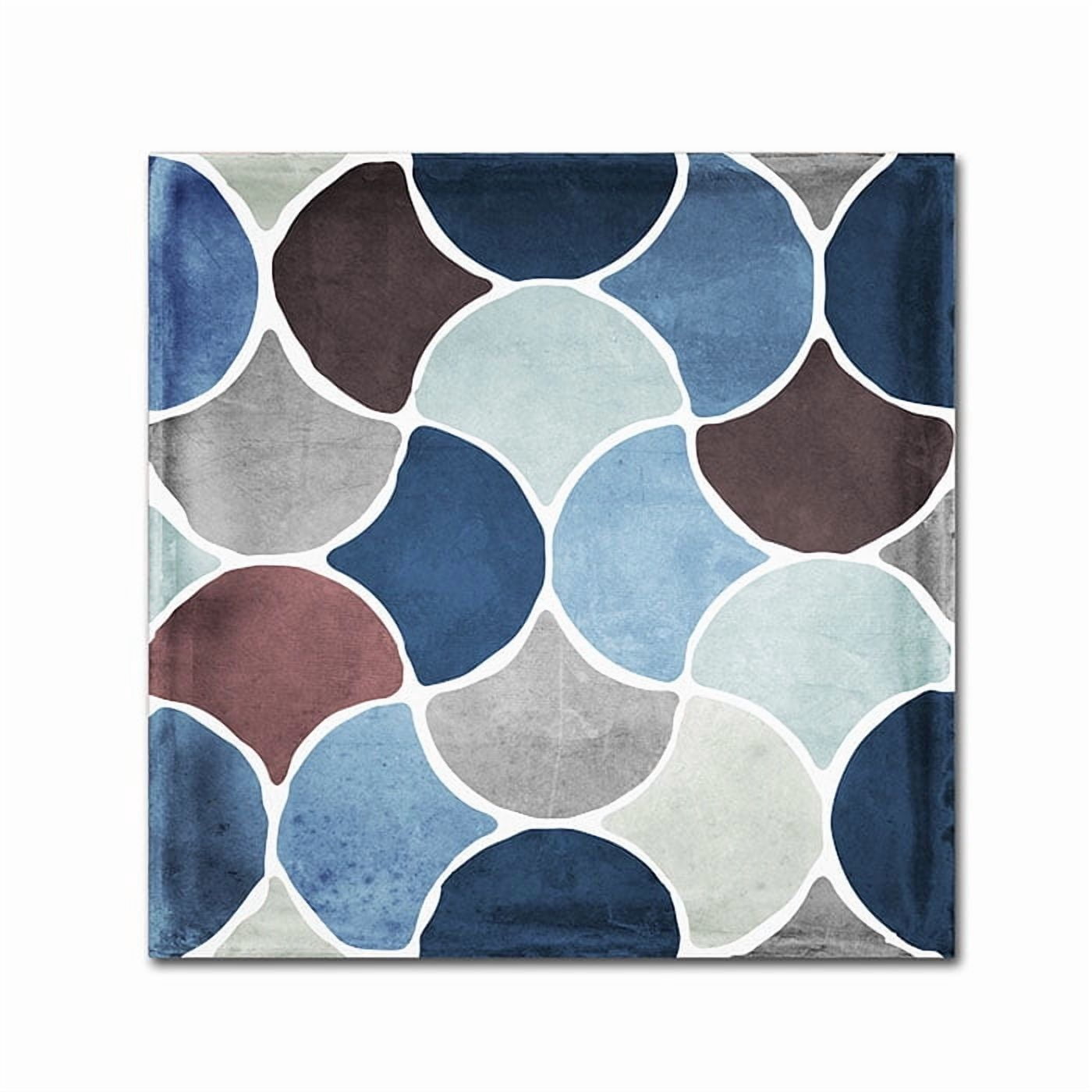 Trademark Fine Art "Moroccan Blues II" Canvas Art by Color Bakery