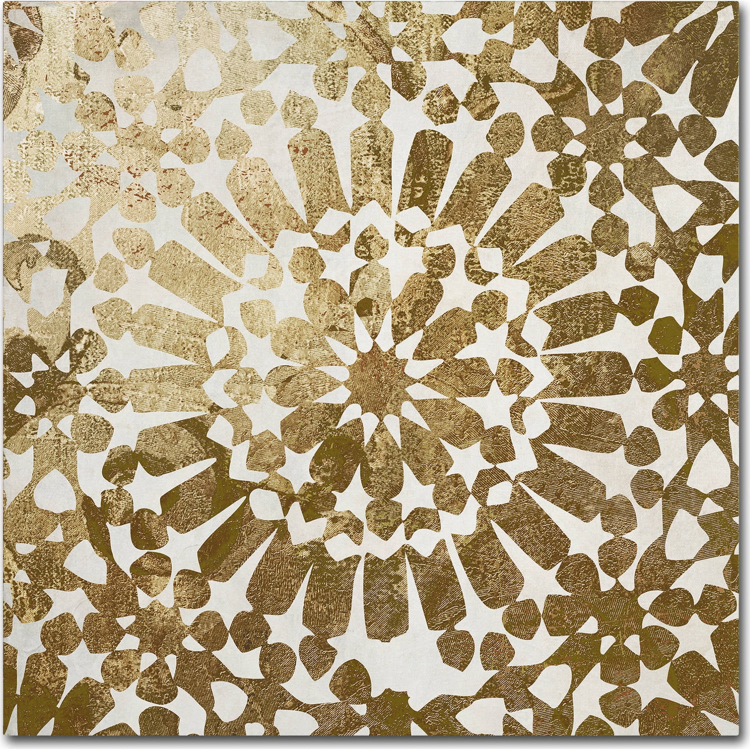 Trademark Fine Art "Moroccan Gold I" Canvas Art by Color Bakery