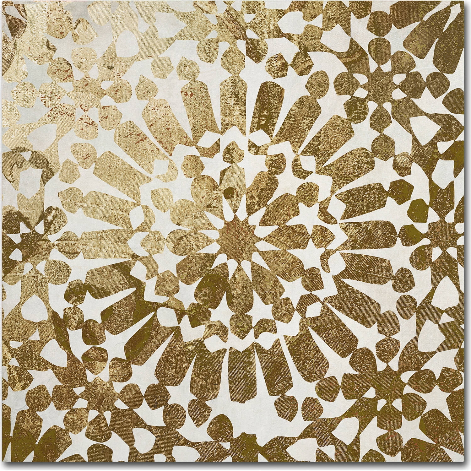 Trademark Fine Art "Moroccan Gold I" Canvas Art by Color Bakery