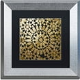 thumbnail image 1 of Trademark Fine Art "Moroccan Gold III" Canvas Art by Color Bakery, Black Matte, Silver Frame, 1 of 1