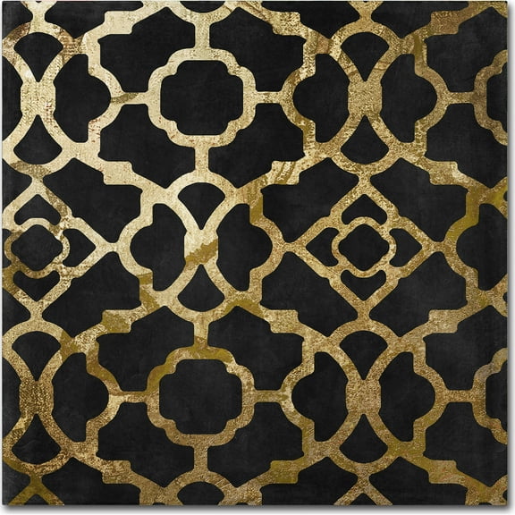 Trademark Fine Art "Moroccan Gold IV" Canvas Art by Color Bakery