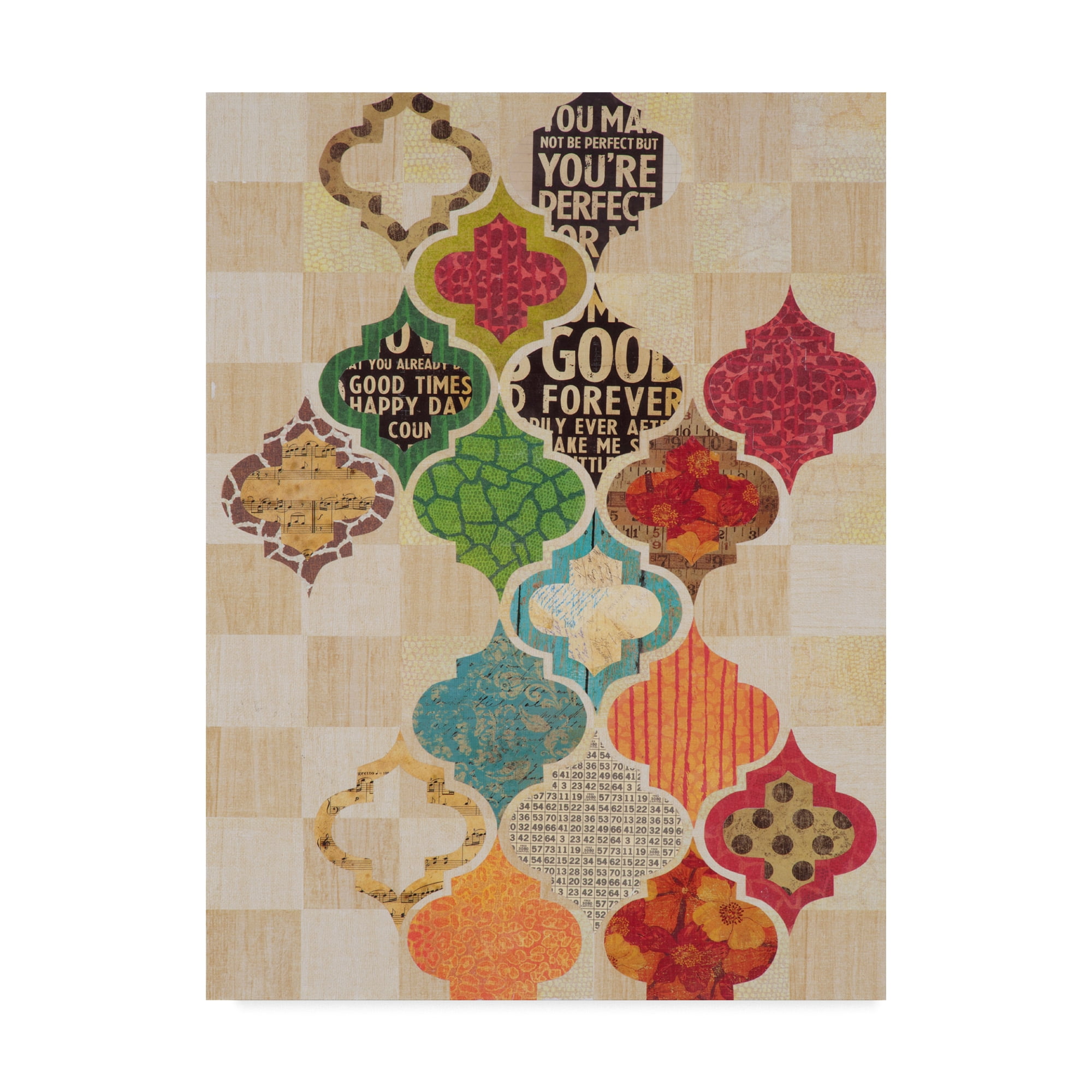 Trademark Fine Art 'Moroccan Mod I' Canvas Art by Greg Perkins