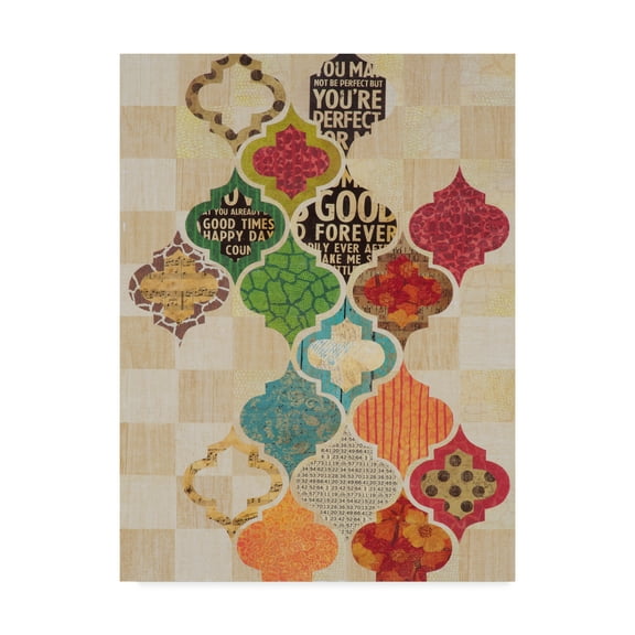 Trademark Fine Art 'Moroccan Mod I' Canvas Art by Greg Perkins