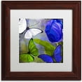 thumbnail image 1 of Trademark Fine Art "Morphos Two" Canvas Art by Color Bakery White Matte, Wood Frame, 1 of 1