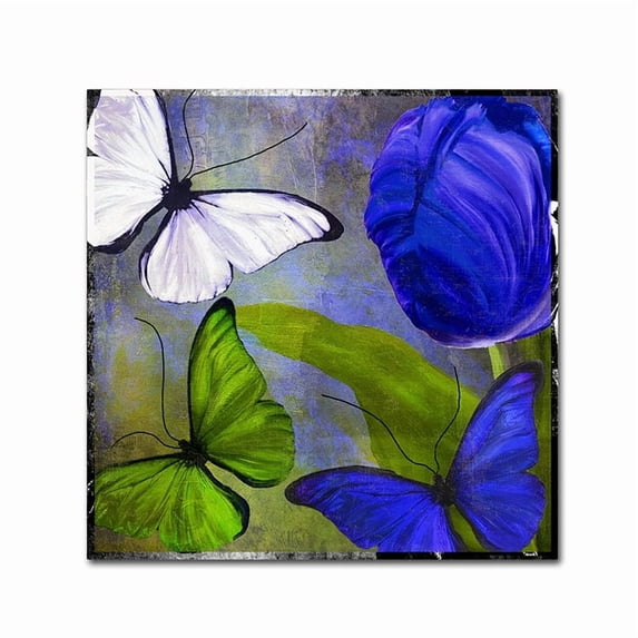 Trademark Fine Art "Morphos Two" Canvas Art by Color Bakery