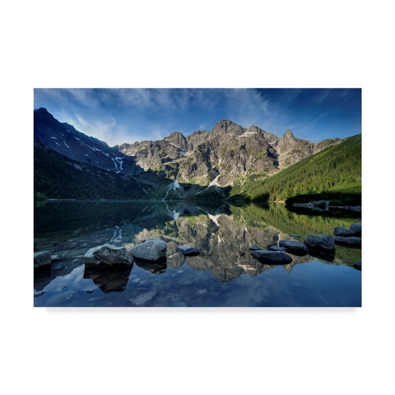 Trademark Fine Art 'Morskie Oko 2' Canvas Art by Maciej Duczynski
