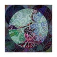 thumbnail image 1 of Trademark Fine Art 'Mosaic Circle' Canvas Art by Anne Cote, 1 of 3