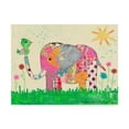 thumbnail image 1 of Trademark Fine Art 'Mosaic Elephant' Canvas Art by Jennifer McCully, 1 of 3